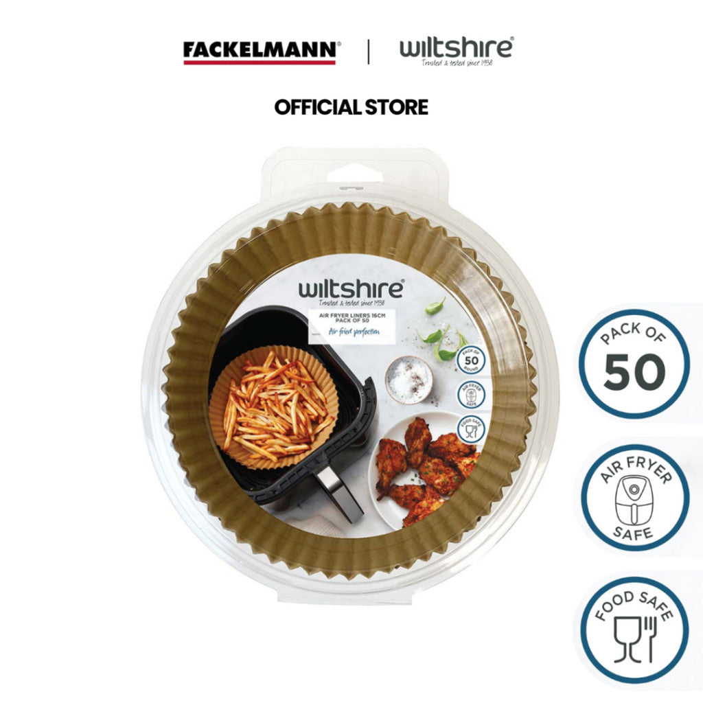 [Fackelmann] Wiltshire Air Fryer Liners 16cm Pack of 50 Round HW1276