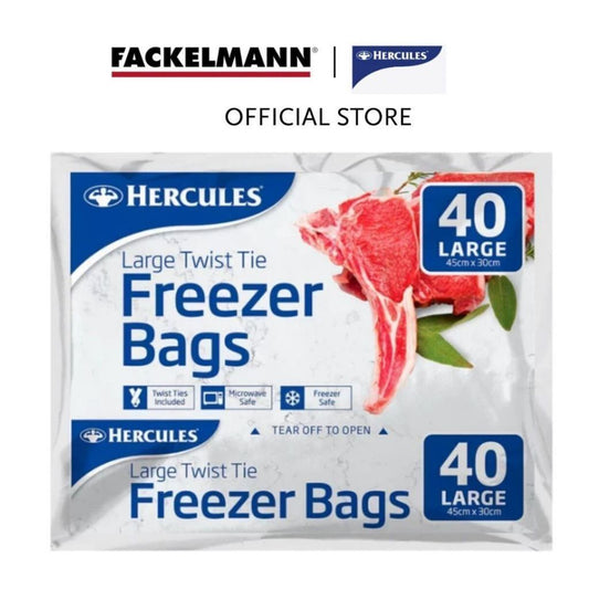 Hercules Tear-Off Freezer Bags Large 40 Pack HC0017