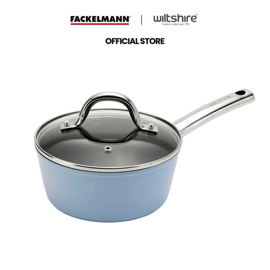 [Fackelmann] Wiltshire 20cm Easycook Blue Non-stick Saucepan HW1233