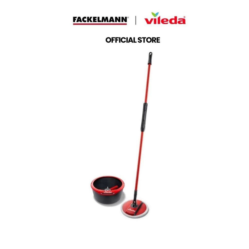 [Fackelmann] Vileda Spin & Clean Mop Set VA0062 / Spinnable Mop / Cleaning accessories