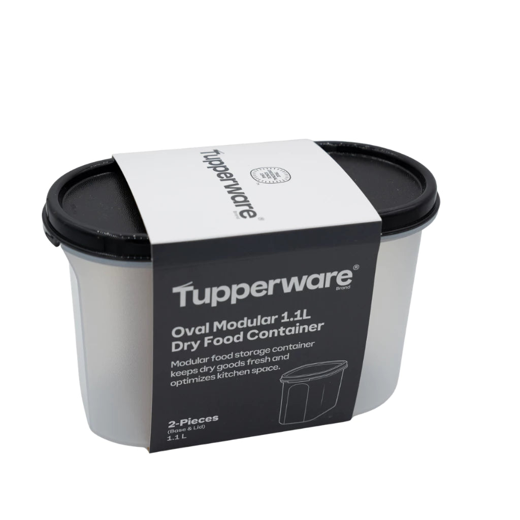 Tupperware Oval Modular Dry Food Container (1.1L) TP0010