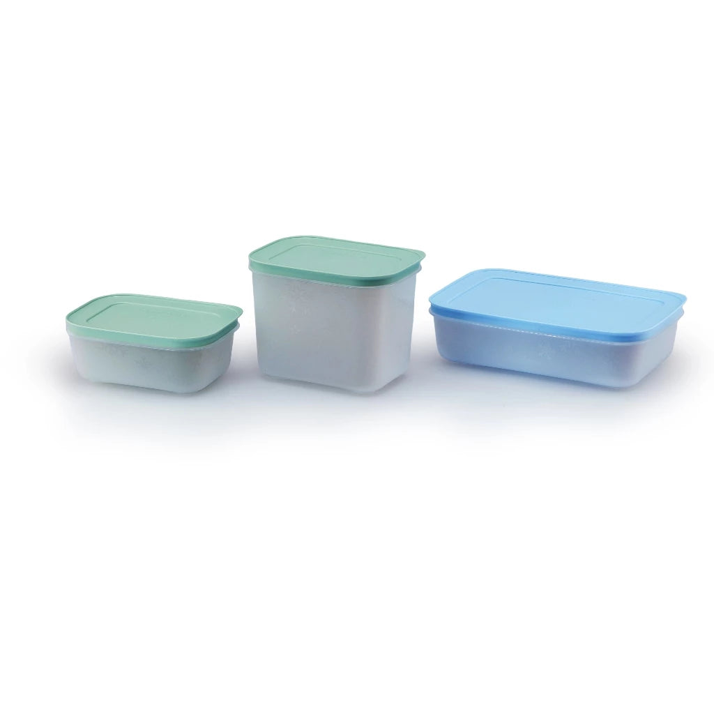 Tupperware Freezable 5pcs Container Set (2x450ml/1x1L/2x1.1L) TP0001
