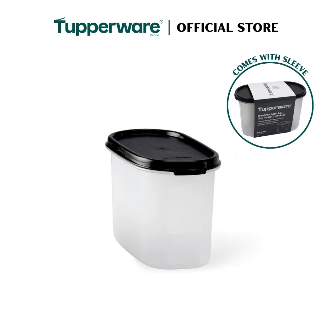 Tupperware Oval Modular Dry Food Container (1.1L) TP0010