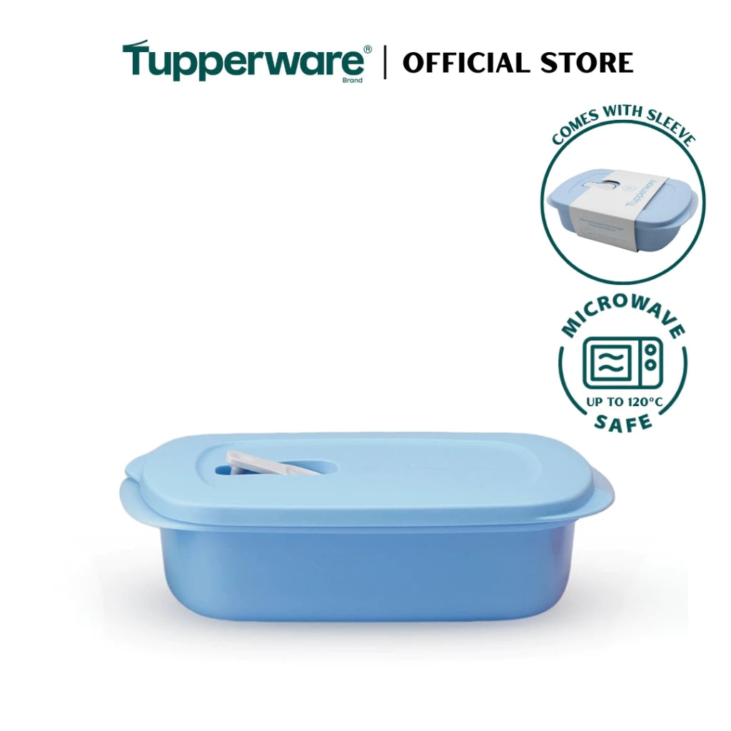 Tupperware Microwave Rectangular Food Container (1L) TP0029