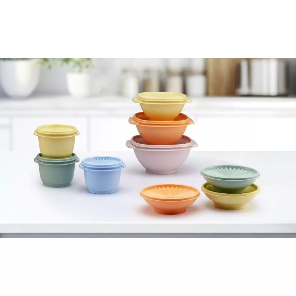 Tupperware Heritage 3-Bowl Salad Set (3x400ml) TP0018
