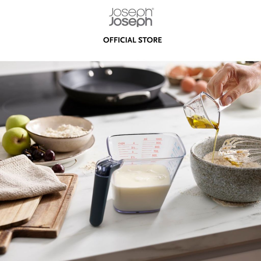 Joseph Joseph Align™ 2-piece Easy-read Grey Measuring Jug Set JJ0141