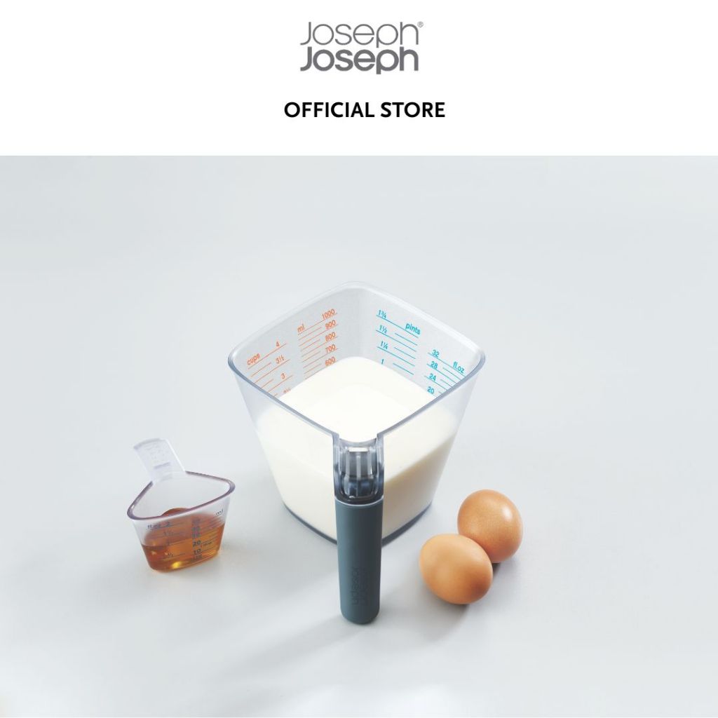 Joseph Joseph Align™ 2-piece Easy-read Grey Measuring Jug Set JJ0141