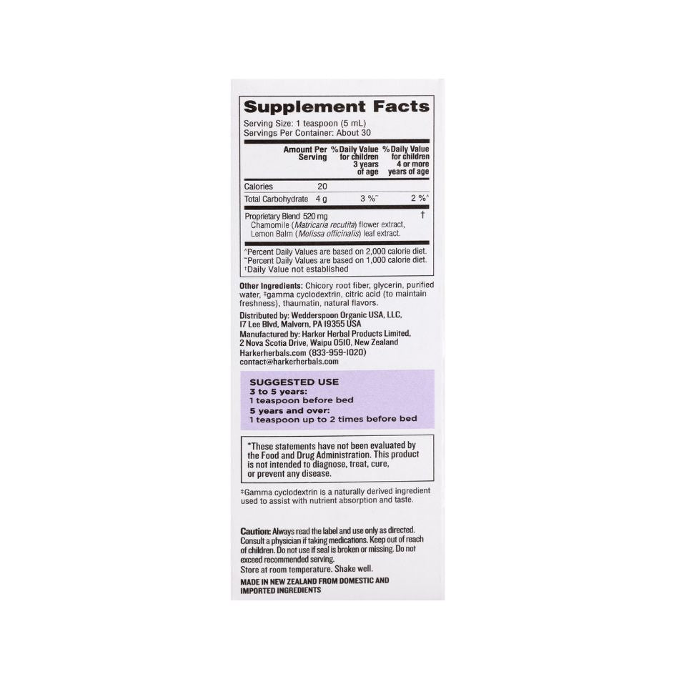 Harker Herbals Children's Calm & Sleep HH0006
