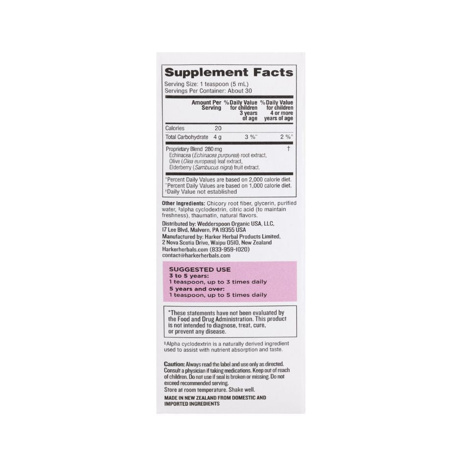 Harker Herbals Children's Immune+ Wellbeing