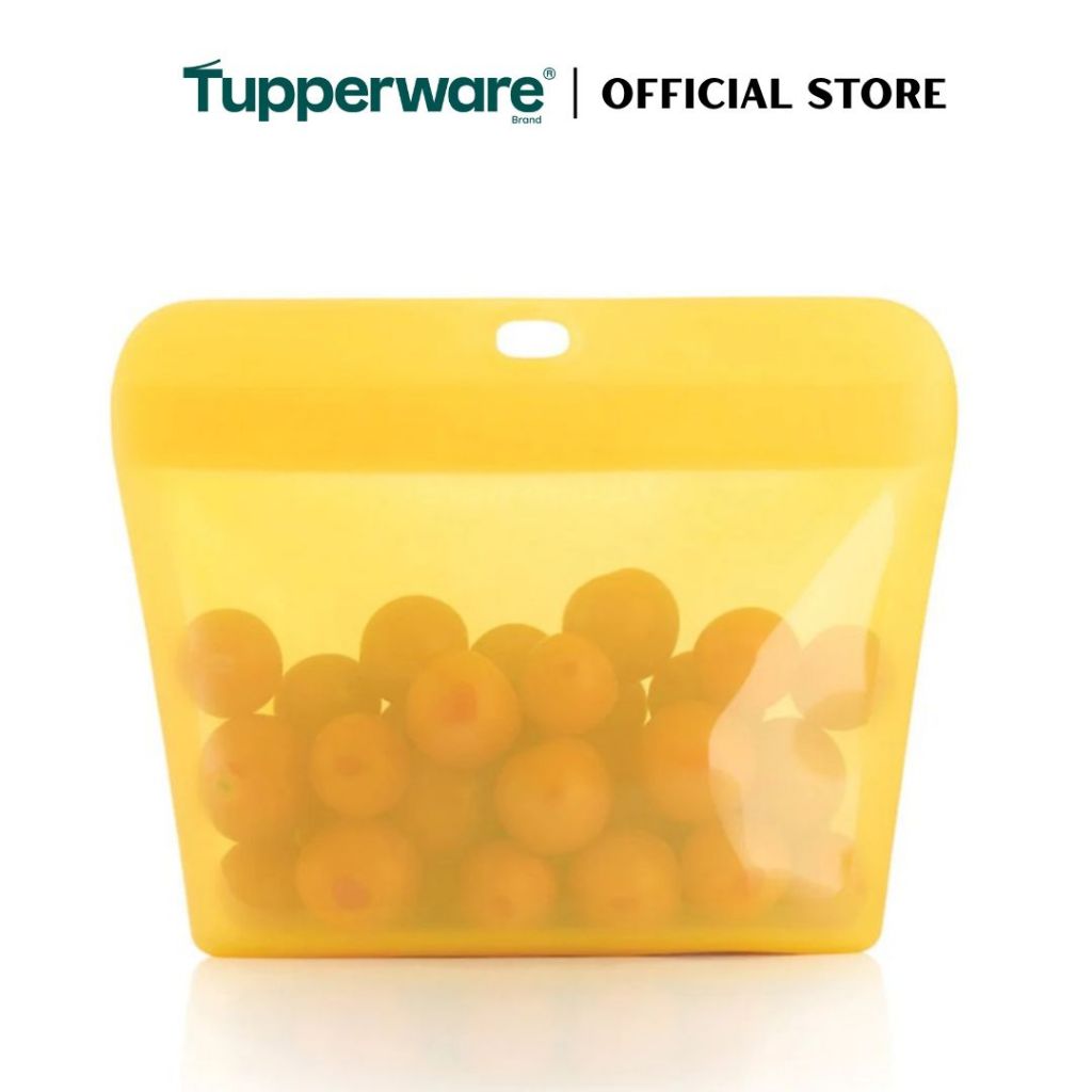 Tupperware Silicone Stand-Up Bag (540ml) Small TP0048 (Freezer & Microwave Safe) Leak Proof Food Container