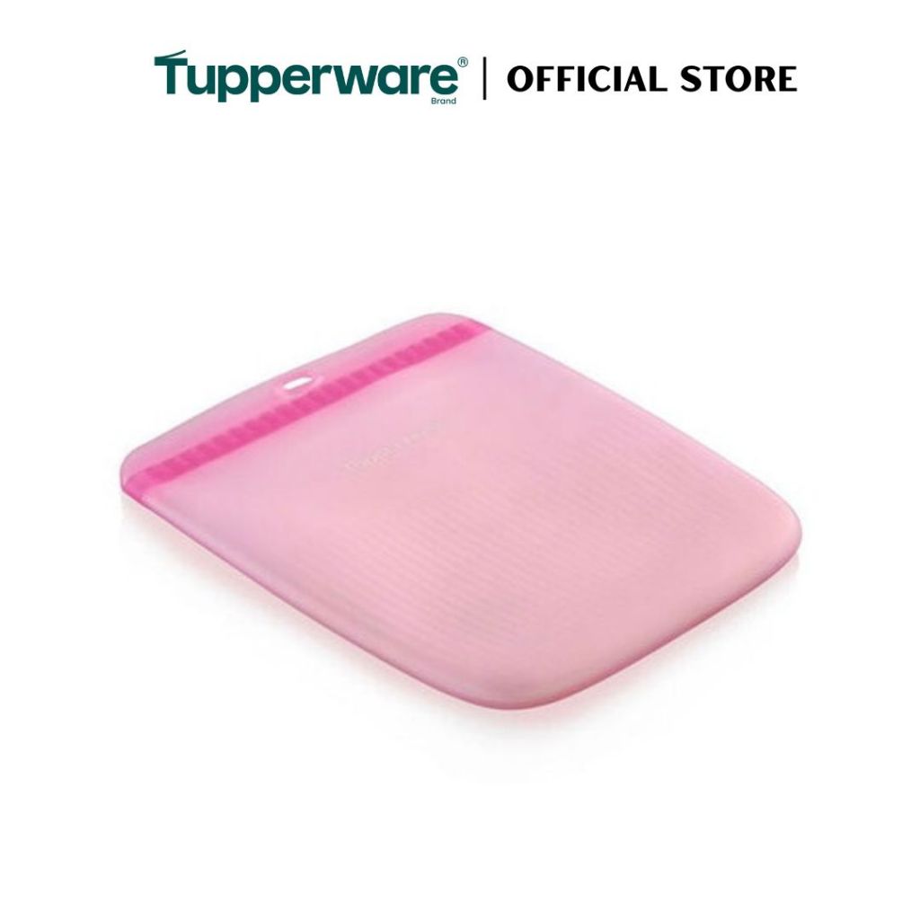 Tupperware Ultimate Silicone Slim Bag (1.6L) Large TP0047 (Freezer & Microwave Safe) Leak Proof Food Container
