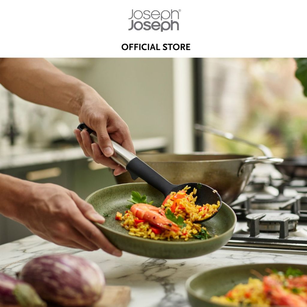 Joseph Joseph Elevate™ Stainless-steel Silicone 5-piece Utensils Carousel Set JJ0073 spaghetti claw soup ladle