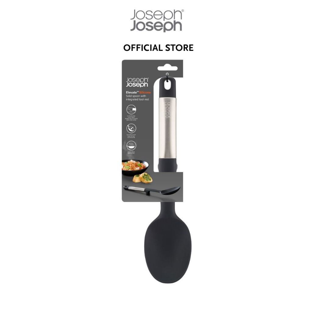 Joseph Joseph Elevate™ Stainless-steel Silicone Solid Spoon JJ0076