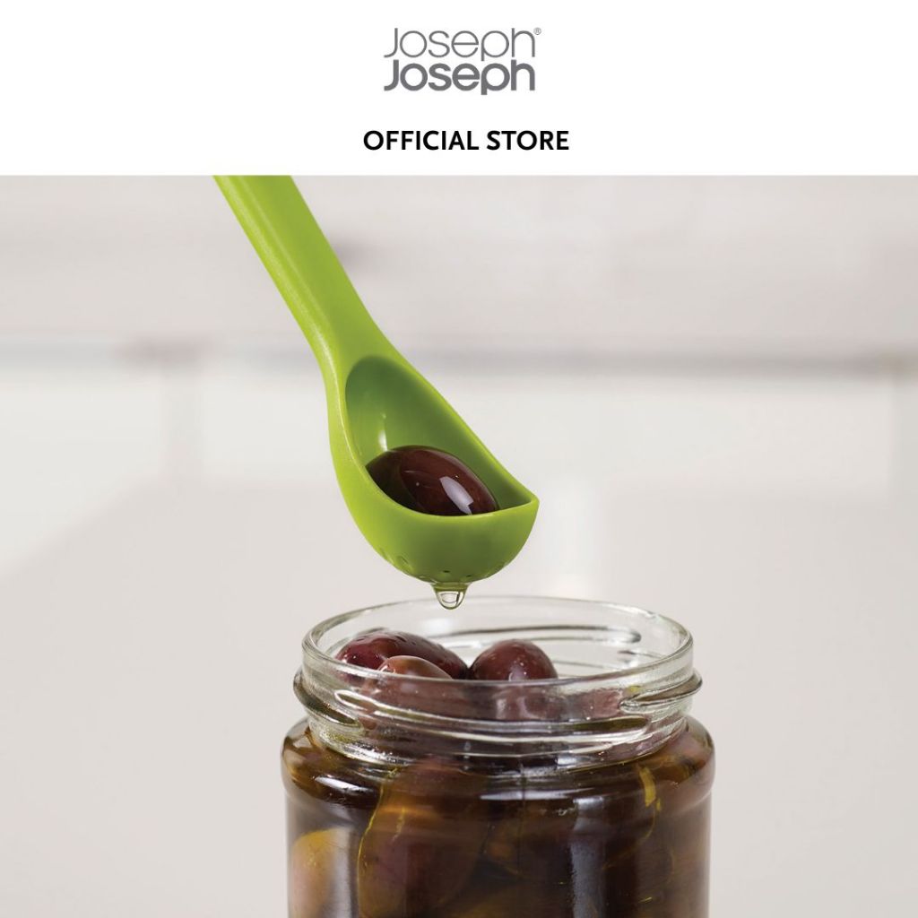 Joseph Joseph Scoop&Pick™ 2-piece Green Antipasti Set JJ0056 Scoop Olives Pickles Dishwasher Safe BPA-Free