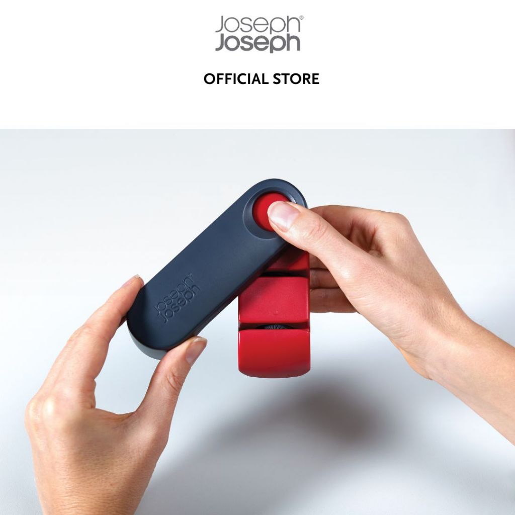 Joseph Joseph Rota™ Knife Sharpener, Red/Grey JJ0054