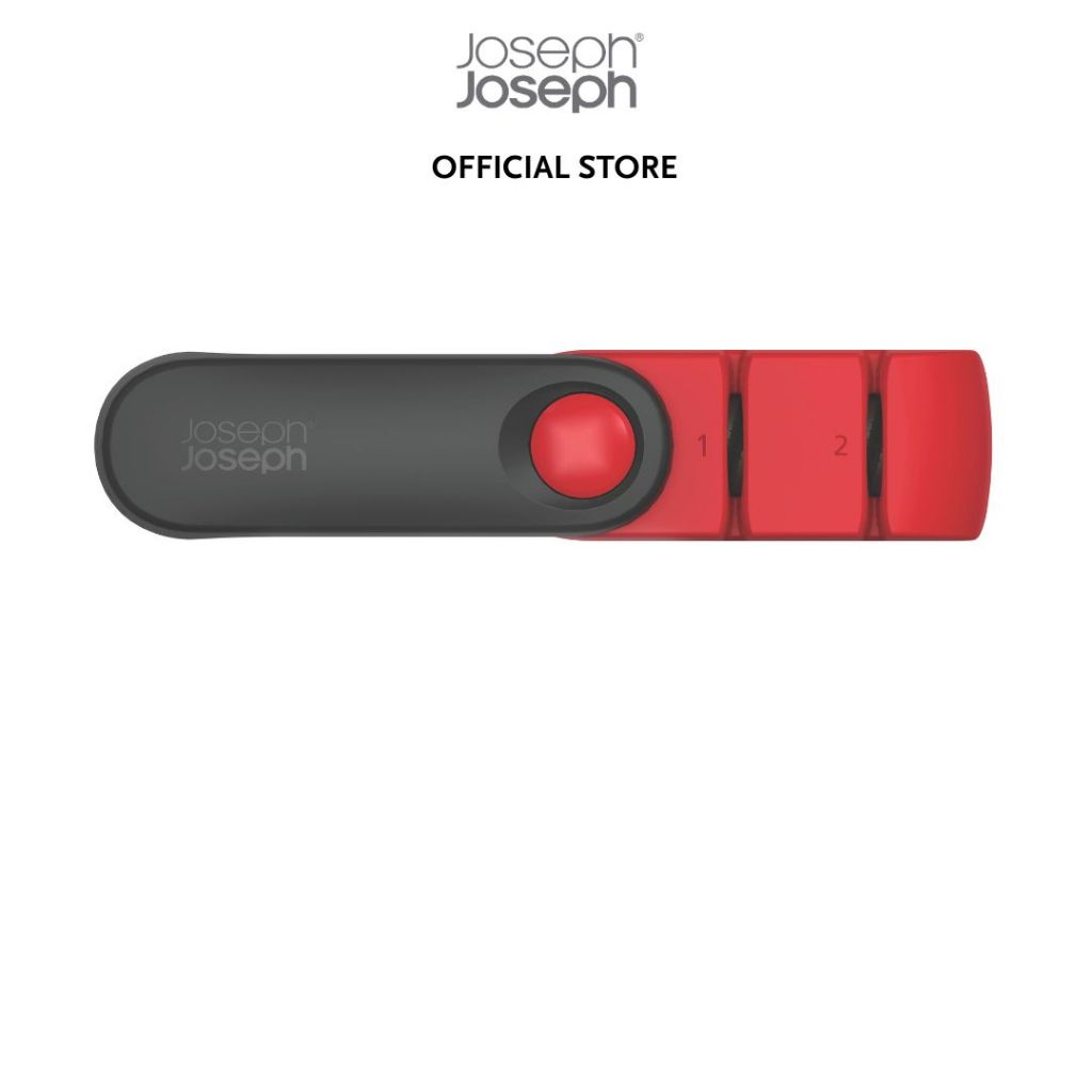 Joseph Joseph Rota™ Knife Sharpener, Red/Grey JJ0054