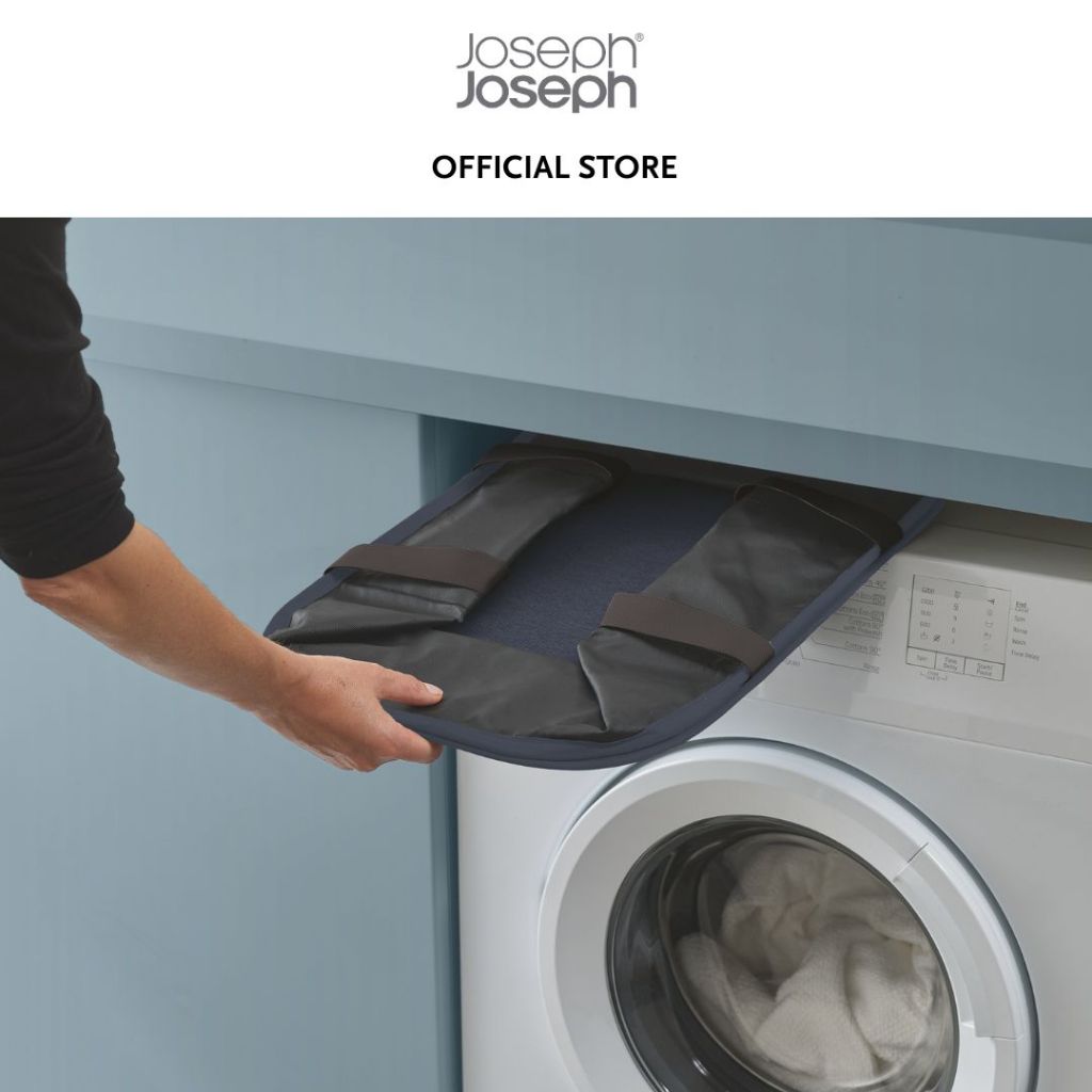 Joseph Joseph Hold-All™ Black or Ecru Collapsible 35L Laundry Basket JJ0070 JJ0071