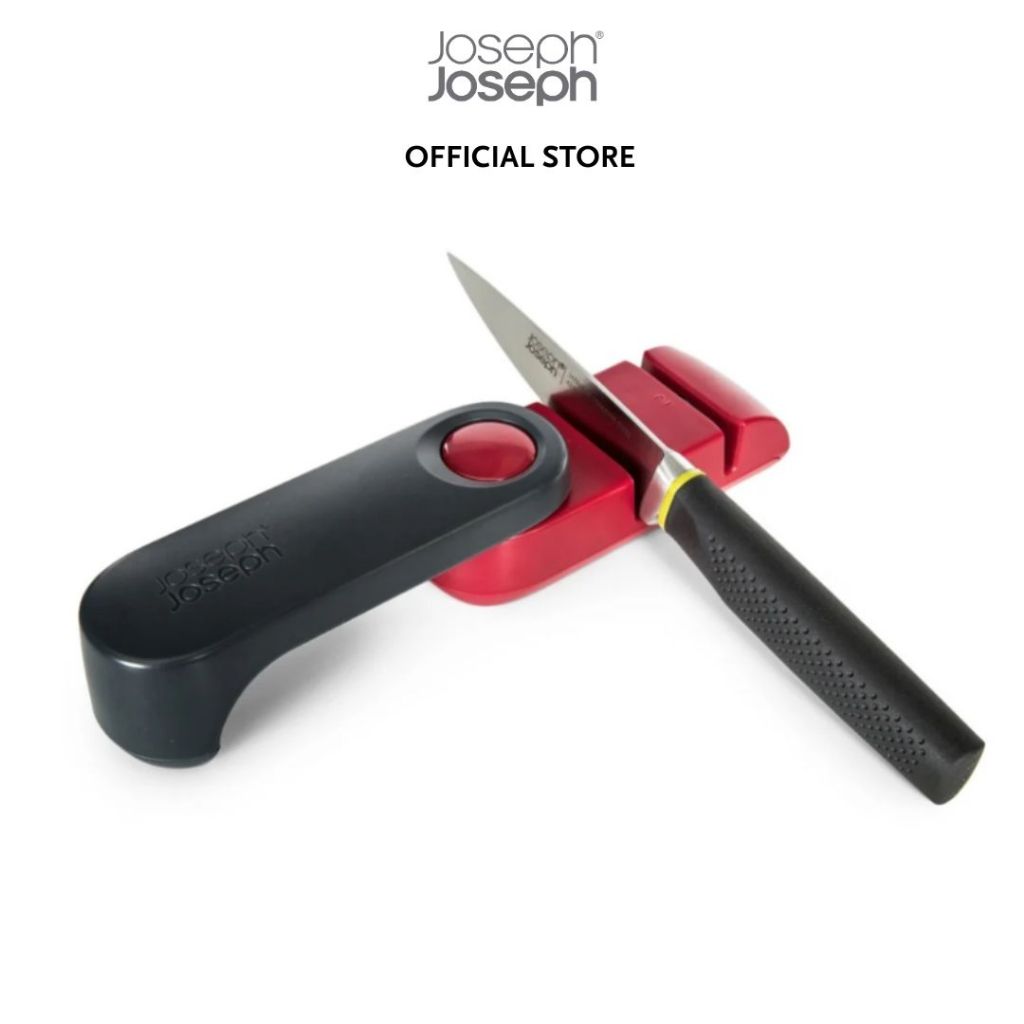 Joseph Joseph Rota™ Knife Sharpener, Red/Grey JJ0054