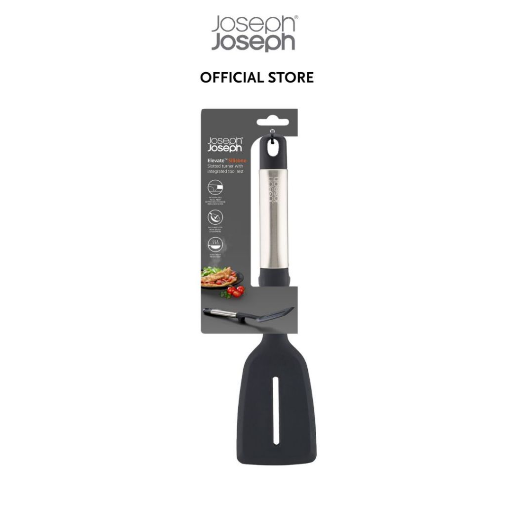 Joseph Joseph Elevate™ Stainless-steel Silicone Slotted Turner JJ0075