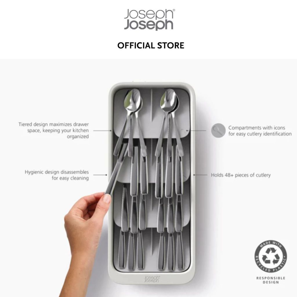 Joseph Joseph DrawerStore™ Tiered Cutlery Organiser (Medium / Large) JJ0035  / JJ0036