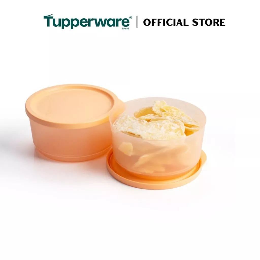 Tupperware 2pcs Stacking Square Food Storage containers (530ml) TP0033