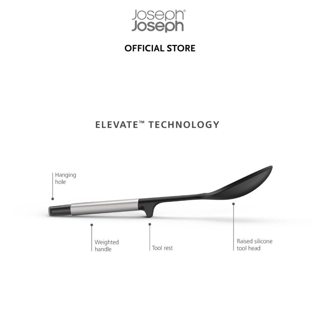 Joseph Joseph Elevate™ Stainless-steel Silicone Solid Spoon JJ0076