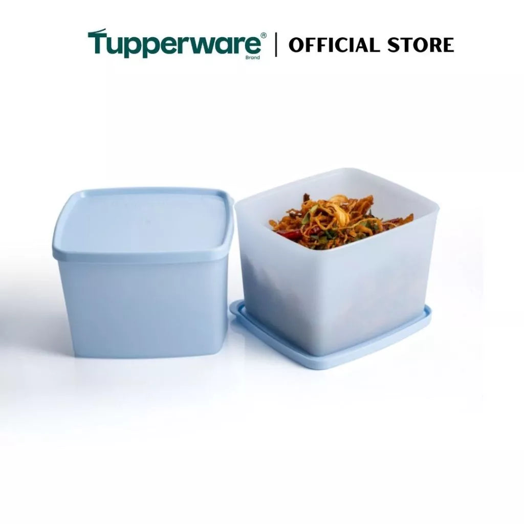 Tupperware 2pcs Stacking Square Food Storage containers (800ml) TP0032