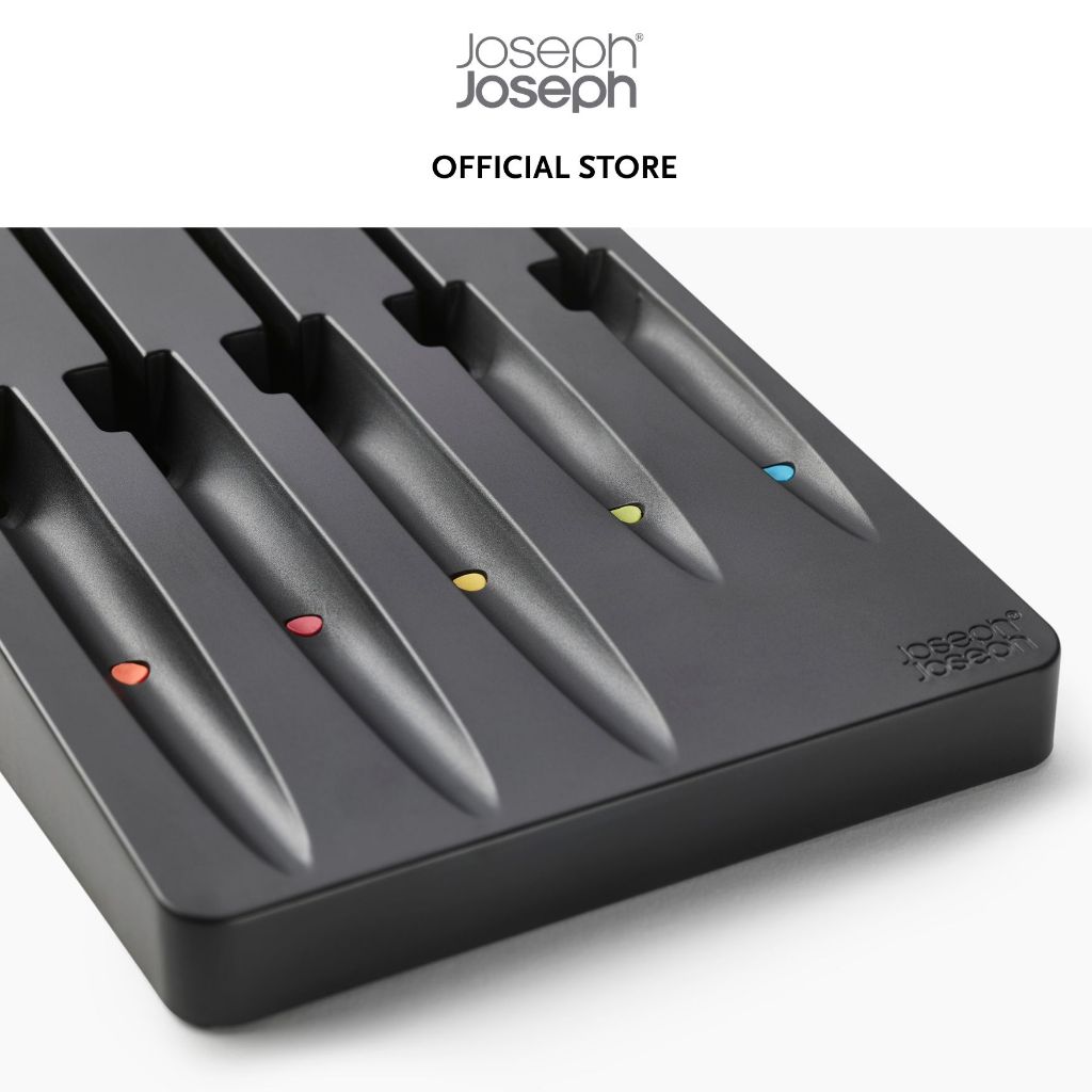 Joseph Joseph Elevate™ Store 5-piece Multicolour Knife Set with In-drawer Storage Tray JJ0064