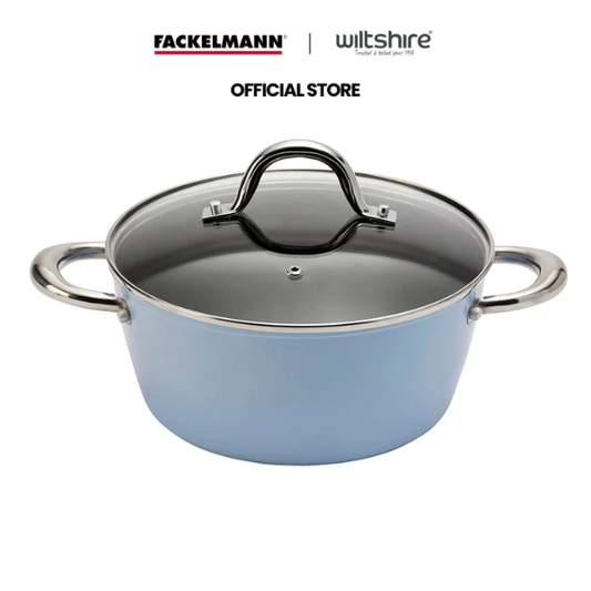 [Fackelmann] Easycook Blue Non-stick Casserole 24cm HW1234