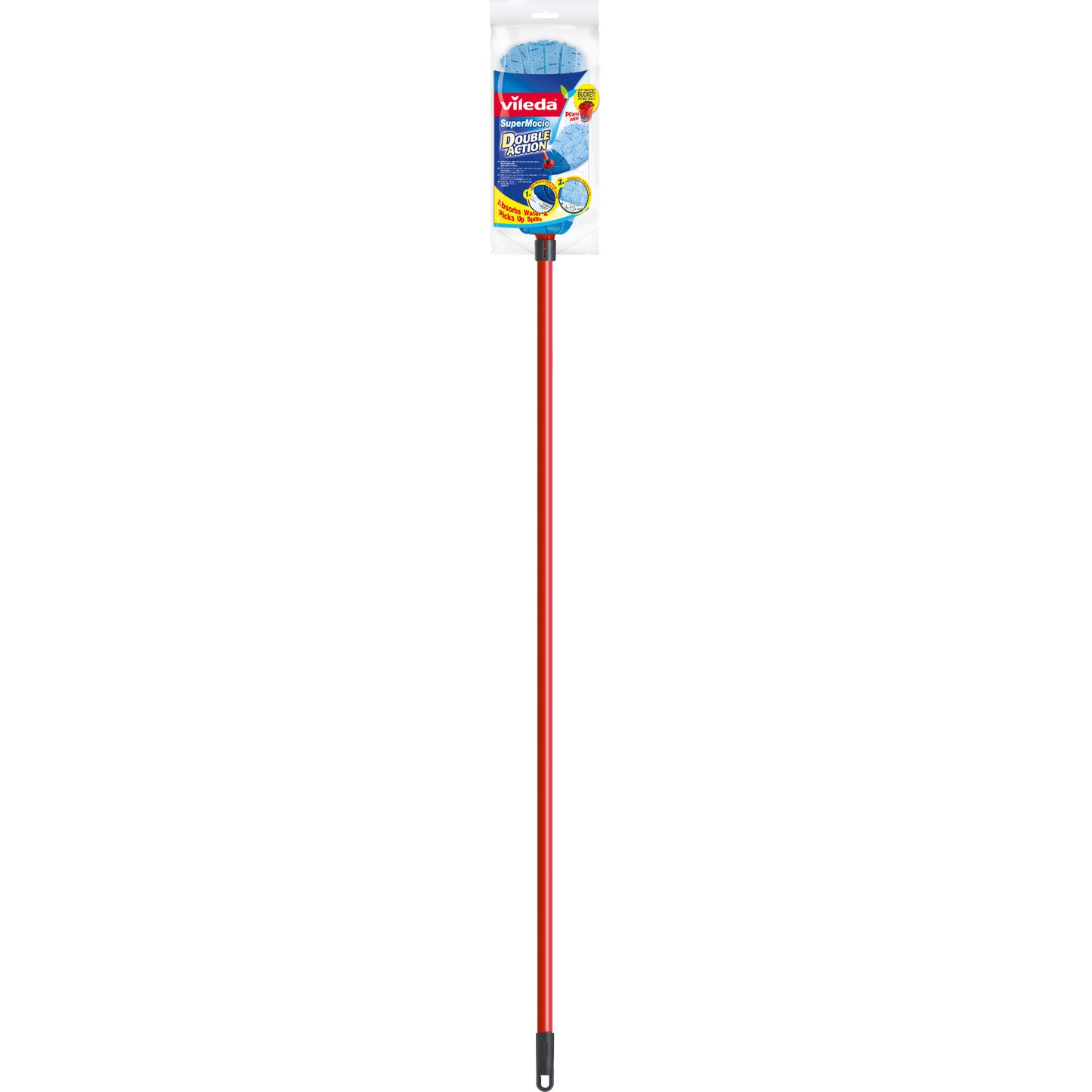 Vileda Supermocio Double Action Wet Mop VA0068, blue