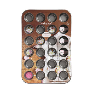 Wiltshire Two Toned 24 Cup Mini Muffin Pan