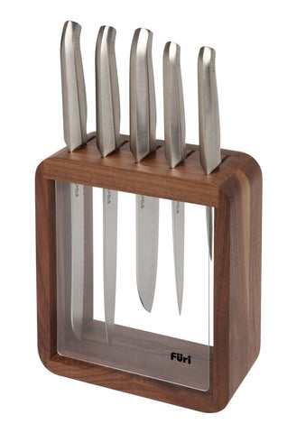 Furi Pro Vault Knife Block Set 6 Piece