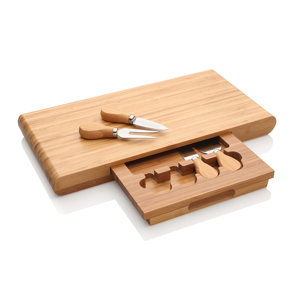 Stanley Rogers Cheese Board Set HW1101, 5pcs, bamboo