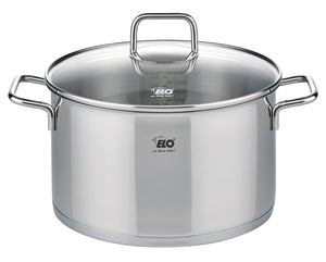 ELO Citrin Cookpot 24cm with glass lid HW1007, stainless-steel 18/10, silver