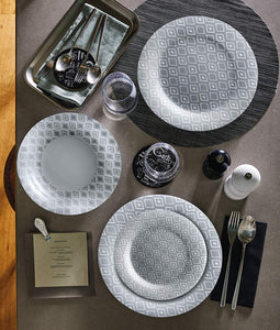Bormioli Rocco Folk Grey 18pc Dinner Set
