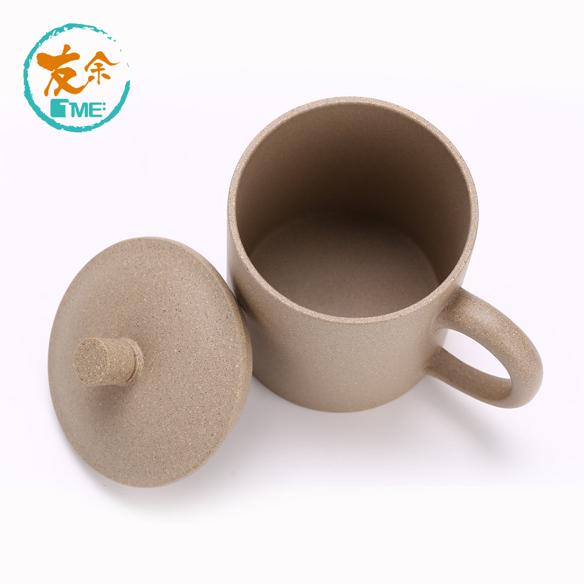 Purple Clay Mug 350ml (Yellow)