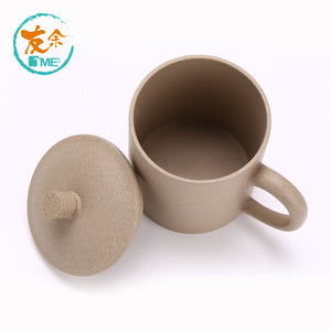 Purple Clay Mug 350ml (Yellow)
