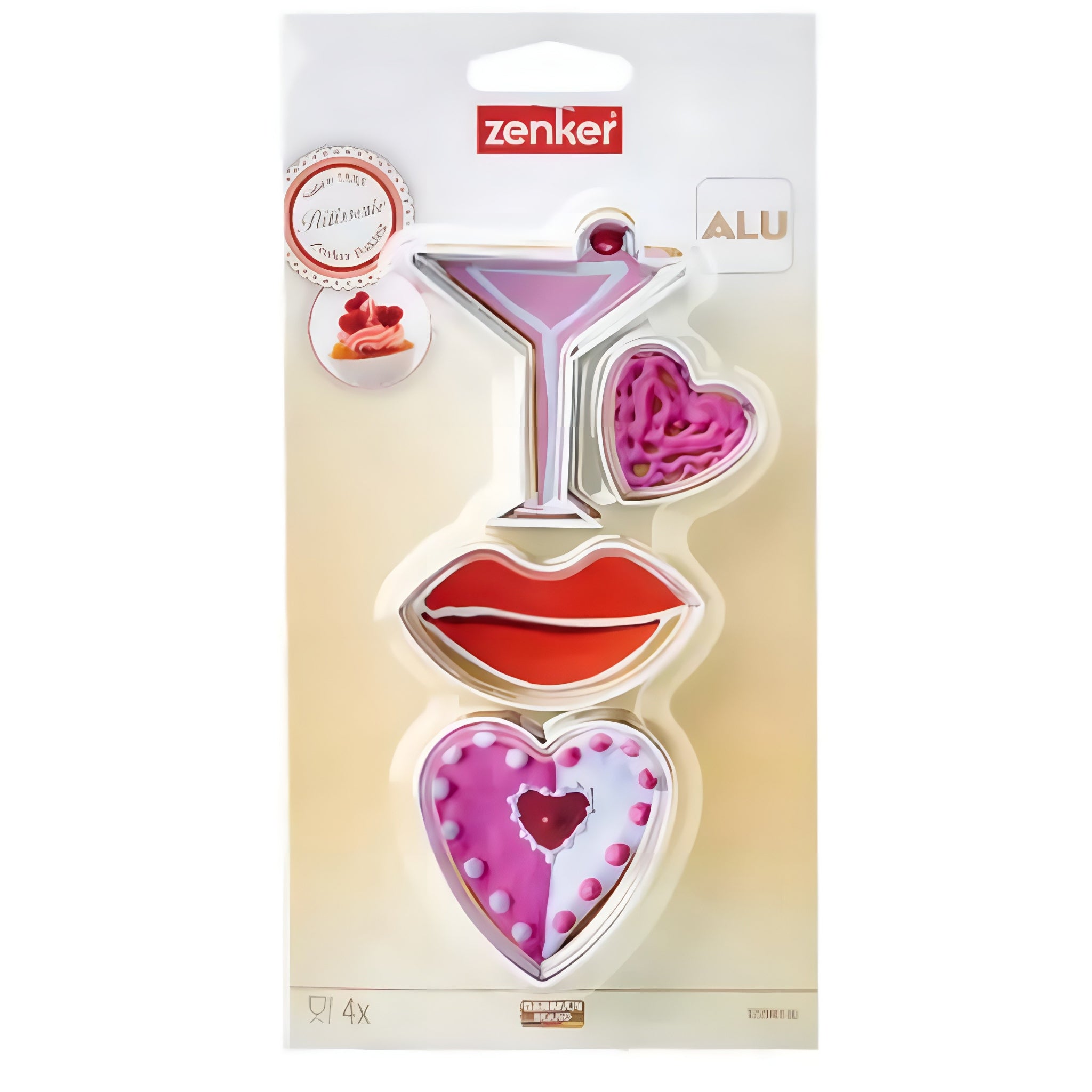 Cookie Cutter 4pc (Love)