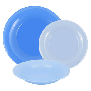 Bormioli Rocco Tone Blue 18pc Dinner Set